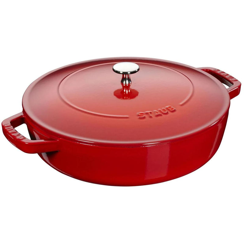 Staub 3.7L Cast Iron Round Sauté Pan 40511-474 IMAGE 1