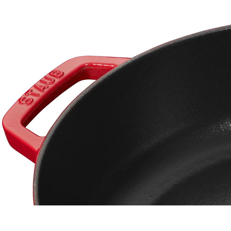 Staub 3.7L Cast Iron Round Sauté Pan 40511-474 IMAGE 6