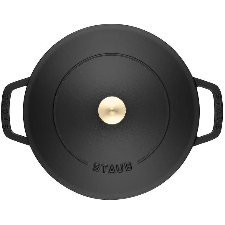 Staub 3.7L Cast Iron Round Sauté Pan 40511-472 IMAGE 2