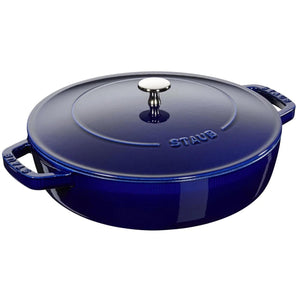 Staub 3.7L Cast Iron Round Sauté Pan 40511-476 IMAGE 1