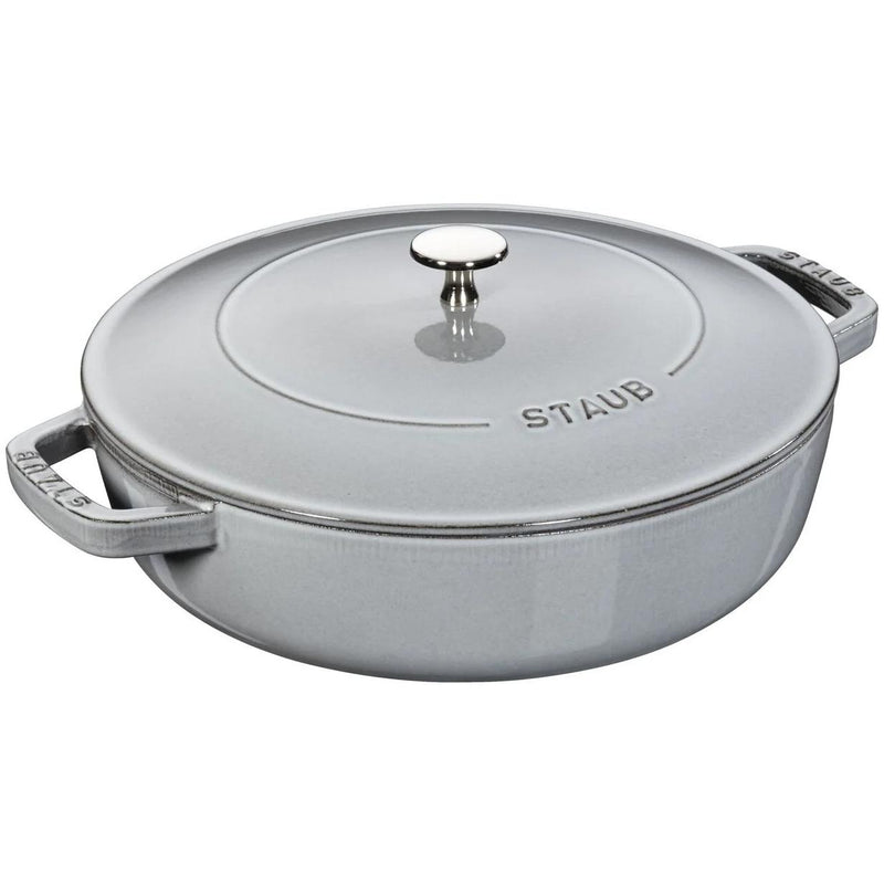 Staub 3.7L Cast Iron Round Sauté Pan 40511-470 IMAGE 1