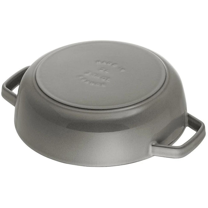 Staub 3.7L Cast Iron Round Sauté Pan 40511-470 IMAGE 4