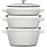 Staub Cast Iron 4-Piece Stackable Set 1010-892 IMAGE 1