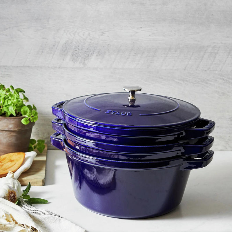 Staub Cast Iron 4-Piece Stackable Set 1010-769 IMAGE 10