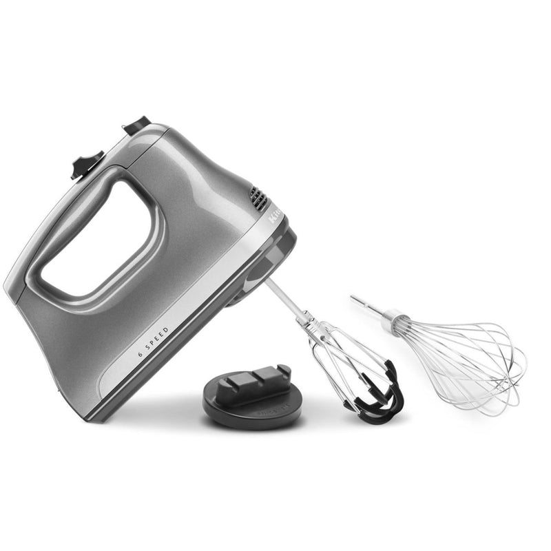 KitchenAid 6-Speed Hand Mixer with Flex Edge Beaters KHM6118CU IMAGE 2