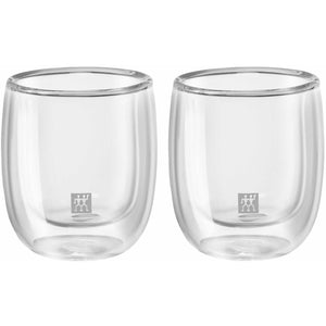 Zwilling 2-Piece Espresso Glass Set 39500-075 IMAGE 1