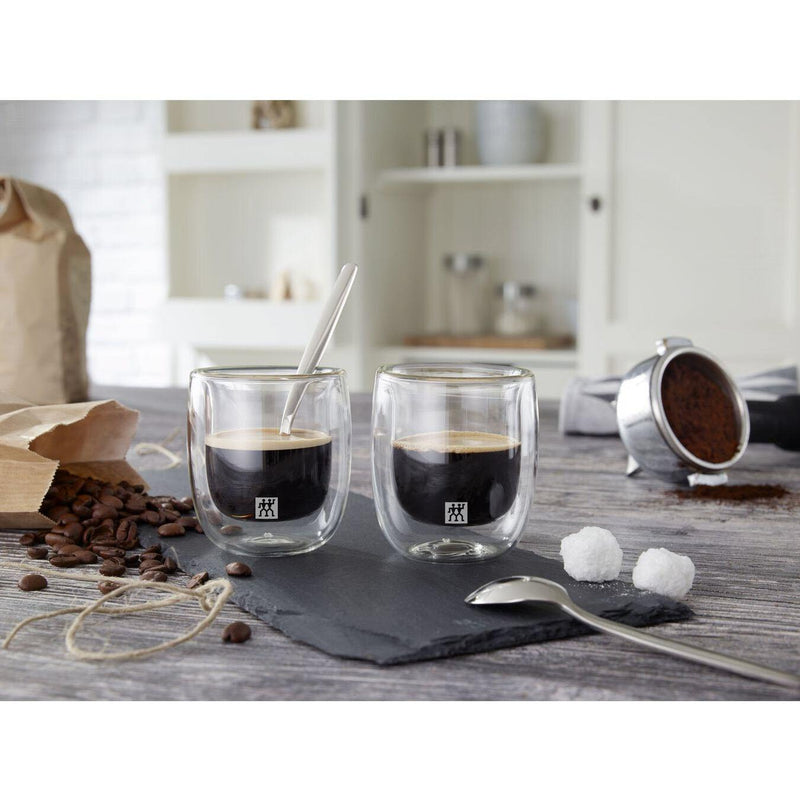 Zwilling 2-Piece Espresso Glass Set 39500-075 IMAGE 2