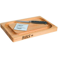 John BOOS Maple Chop-N-Slice Board with Groove Reversible 209 IMAGE 1