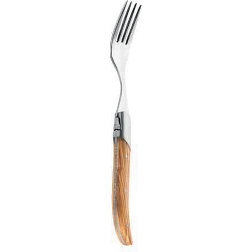 Laguiole 6 Forks Olive Wood ExclForkOlive IMAGE 2