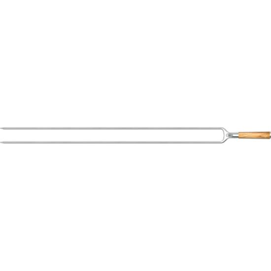 Forged Olive Skewer V-Shape 70cm OLSkewV70 IMAGE 1