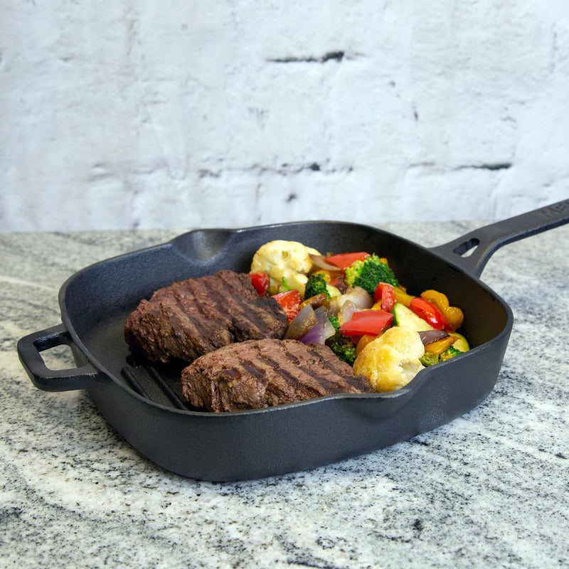 Meyer 25 cm Cast Iron Grill Pan 48492 IMAGE 3