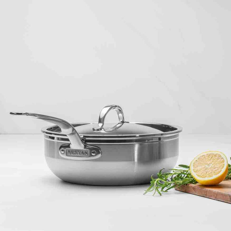 Hestan 3.5-qt ProBond Essential Pan with Lid 31646 IMAGE 7