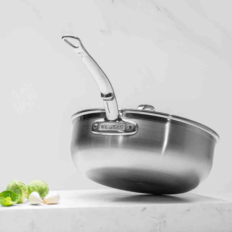 Hestan 3.5-qt ProBond Essential Pan with Lid 31646 IMAGE 8