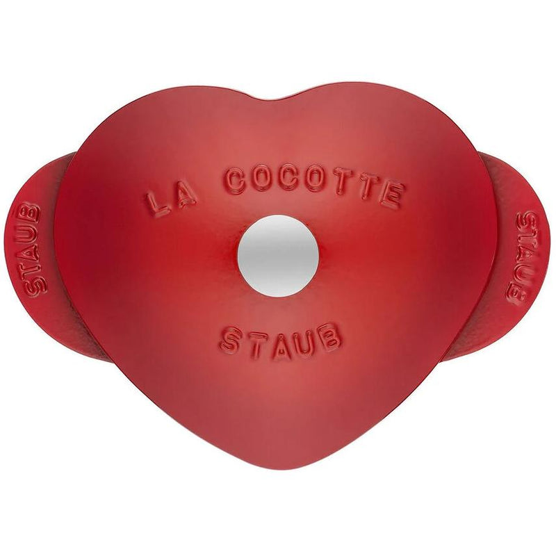 Staub 1.75L CAST IRON HEART COCOTTE 1004187 IMAGE 2