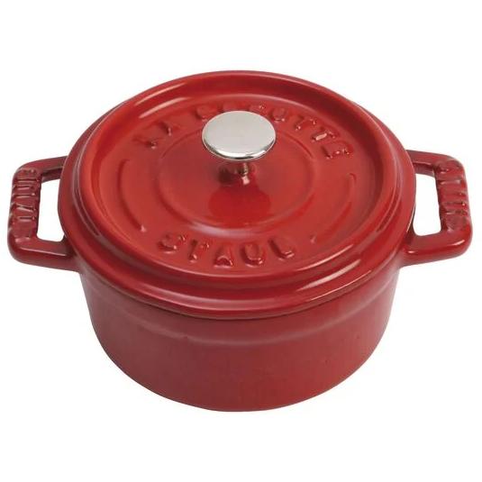 Staub 250ML CAST IRON ROUND MINI COCOTTE 1004189 IMAGE 1