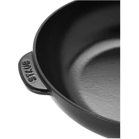 Staub 26CM CAST IRON DAILY PAN WITH GLASS LID 1010643 IMAGE 4