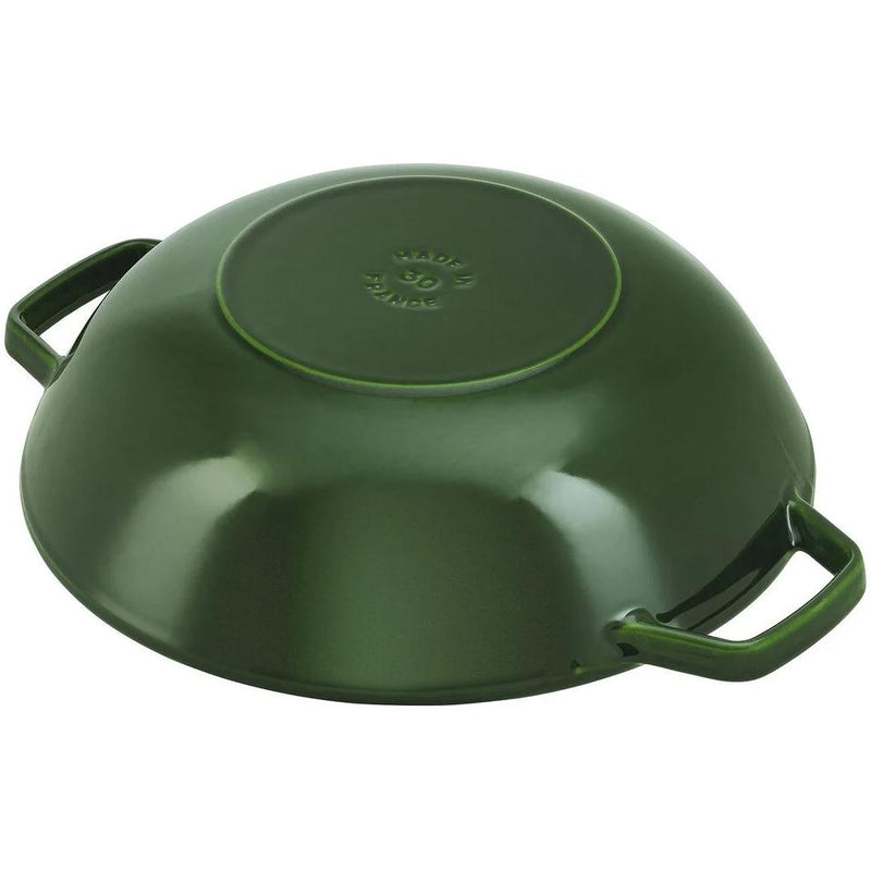 Staub 30CM CAST IRON WOK WITH GLASS LID 1004746 IMAGE 4