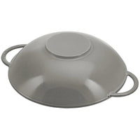 Staub 37CM CAST IRON WOK WITH GLASS LID 1003950 IMAGE 5