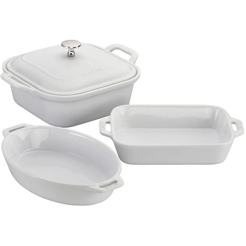 Staub 4-PIECE CERAMIC OVENWARE SET 1014873 IMAGE 1