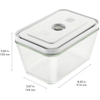Zwilling Fresh & Save 3-piece Small/medium/large Vacuum Glass Box Set 36803003 IMAGE 12