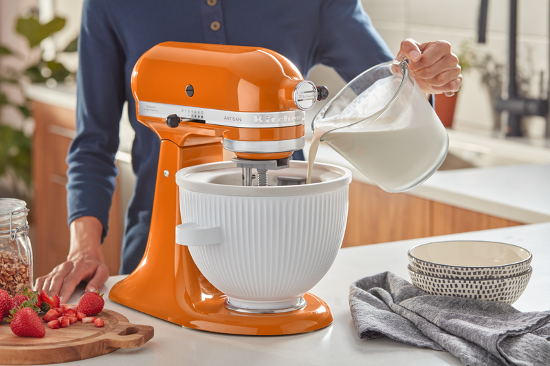 KitchenAid Ice Cream Maker Attachment KSMICM - TA Gourmet