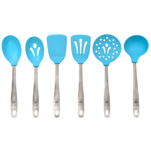 Sara Cucina Silicone 30cm Utensil Set - Blue SA3312BLUESET - TA Gourmet